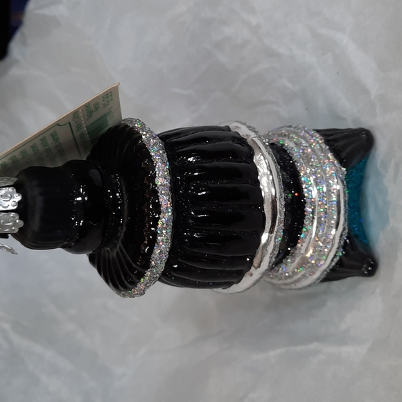 Potbelly Stove Wood Burning Old World Christmas Glass Ornament Keepsake Rare - Picture 3 of 6